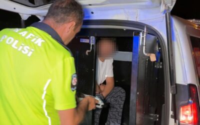Aksaray'da Alkollü Sürücünün Polisten İlginç Tepkisi: "150 TL Param Var"